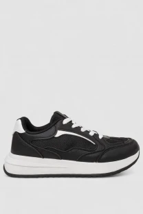 Кросівки жіночі, колір чорно-білий, 248RG30