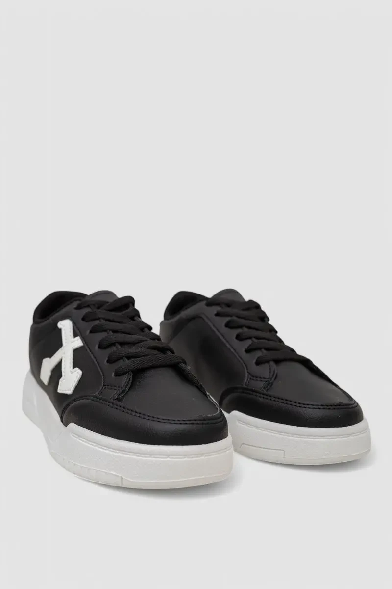 Кеди жіночі, колір чорно-білий, 248RAD15 3