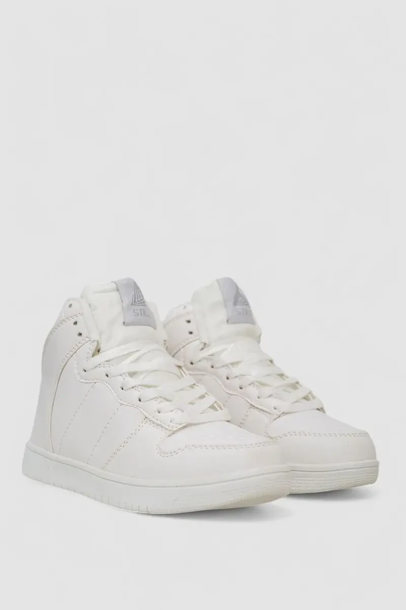 Кросівки жіночі зимові на хутрі, колір білий, 248RH1060 3