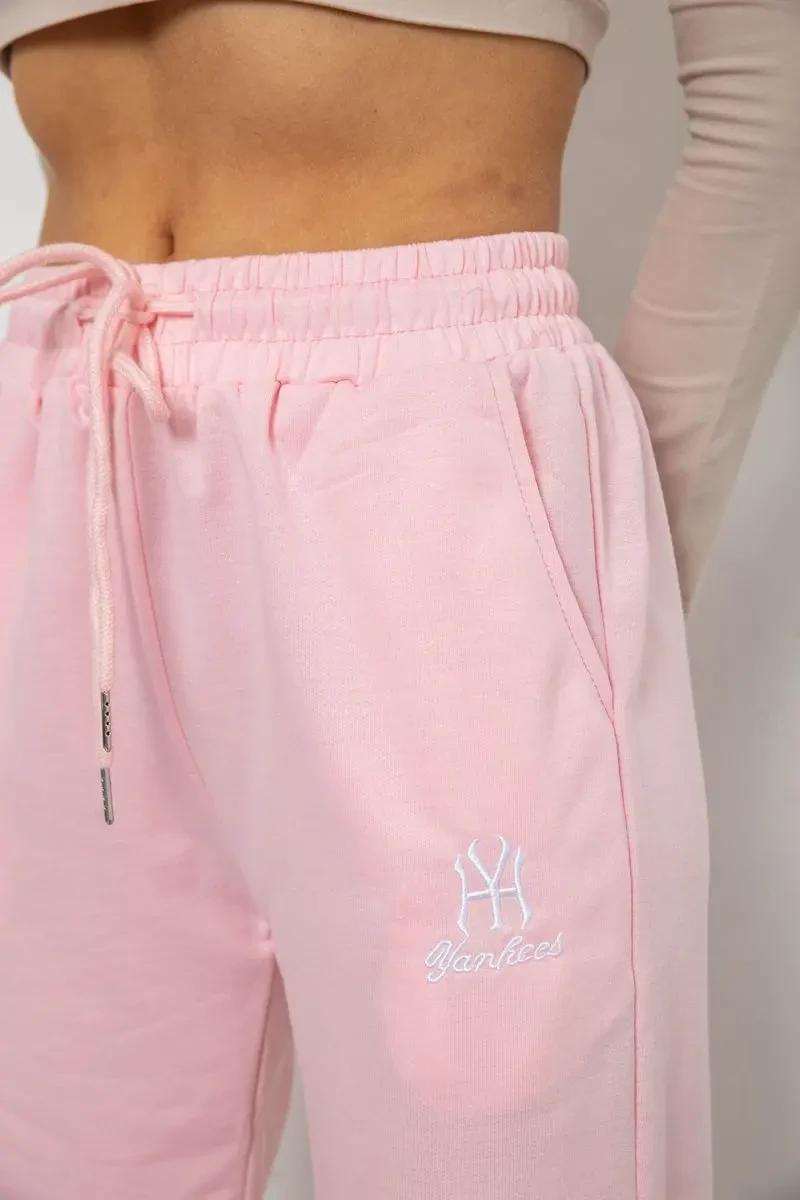 Спортивні штани жіночі, колір рожевий, 238RJH019 5