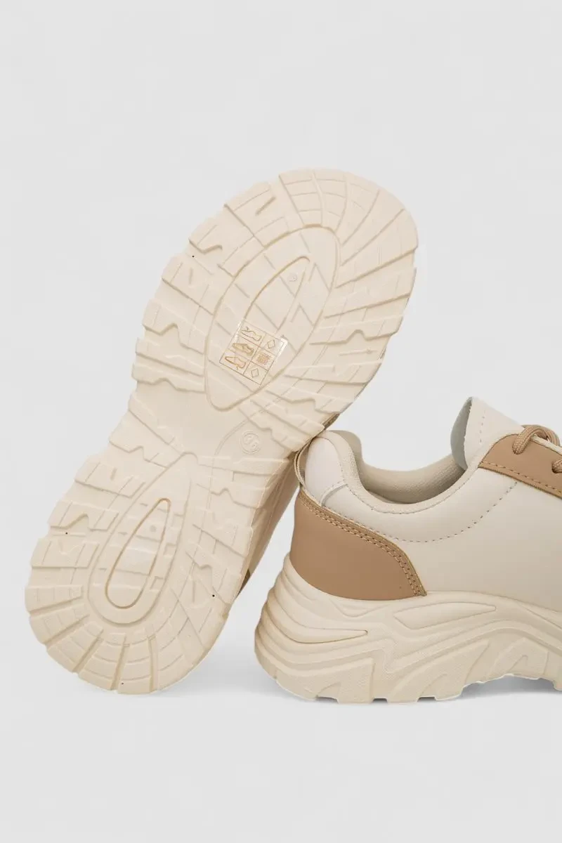 Кросівки жіночі, колір бежевий, 248RA70-65 5