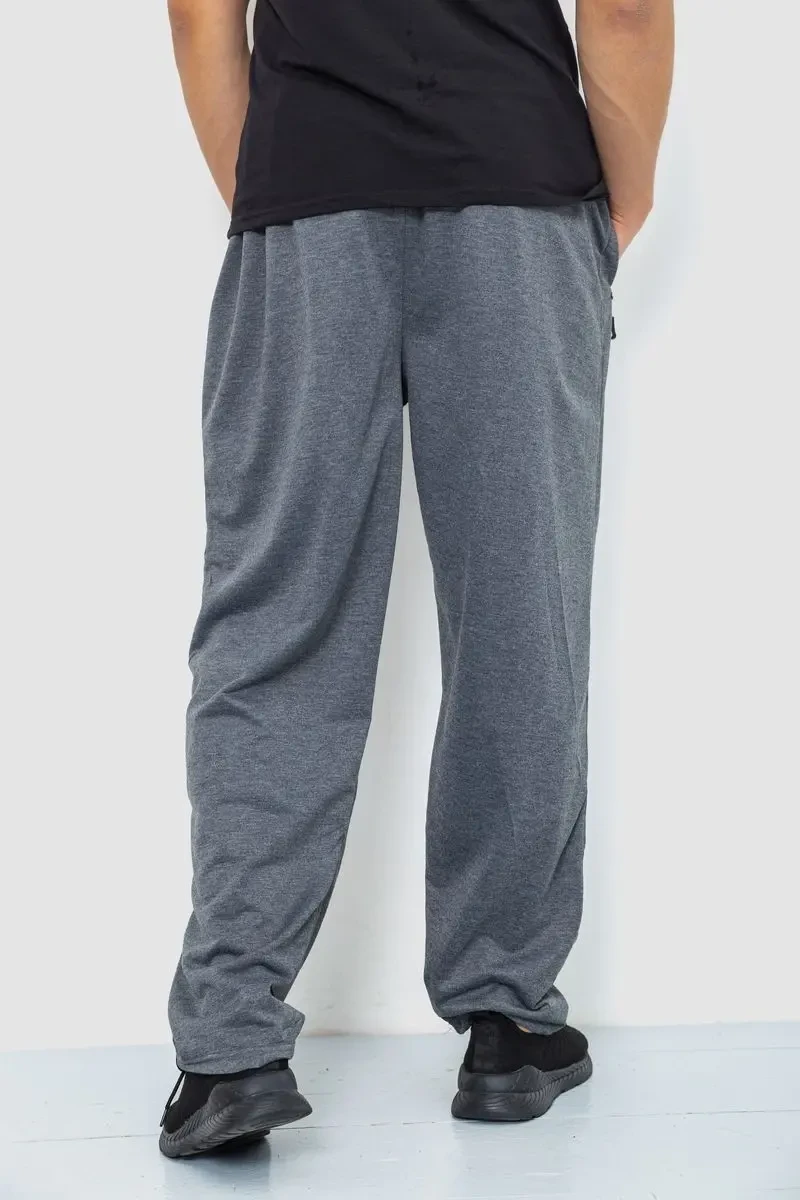 Спорт чоловічі штани, колір сірий, 244R41392 4