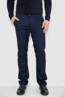 Штани чоловічі, колір темно-синій, 244R4203B