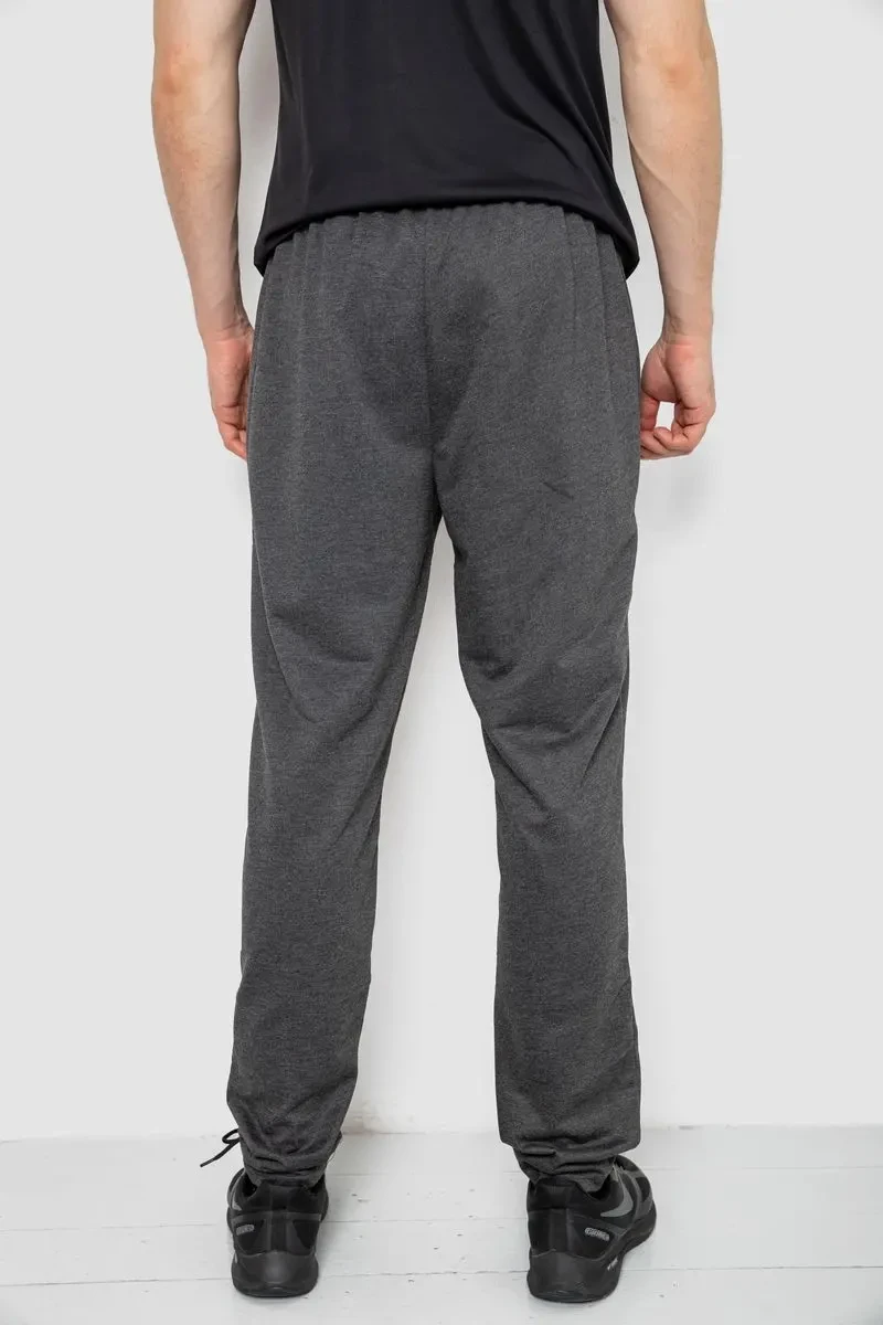 Спорт штани чоловічі, колір темно-сірий, 244RY-418 4