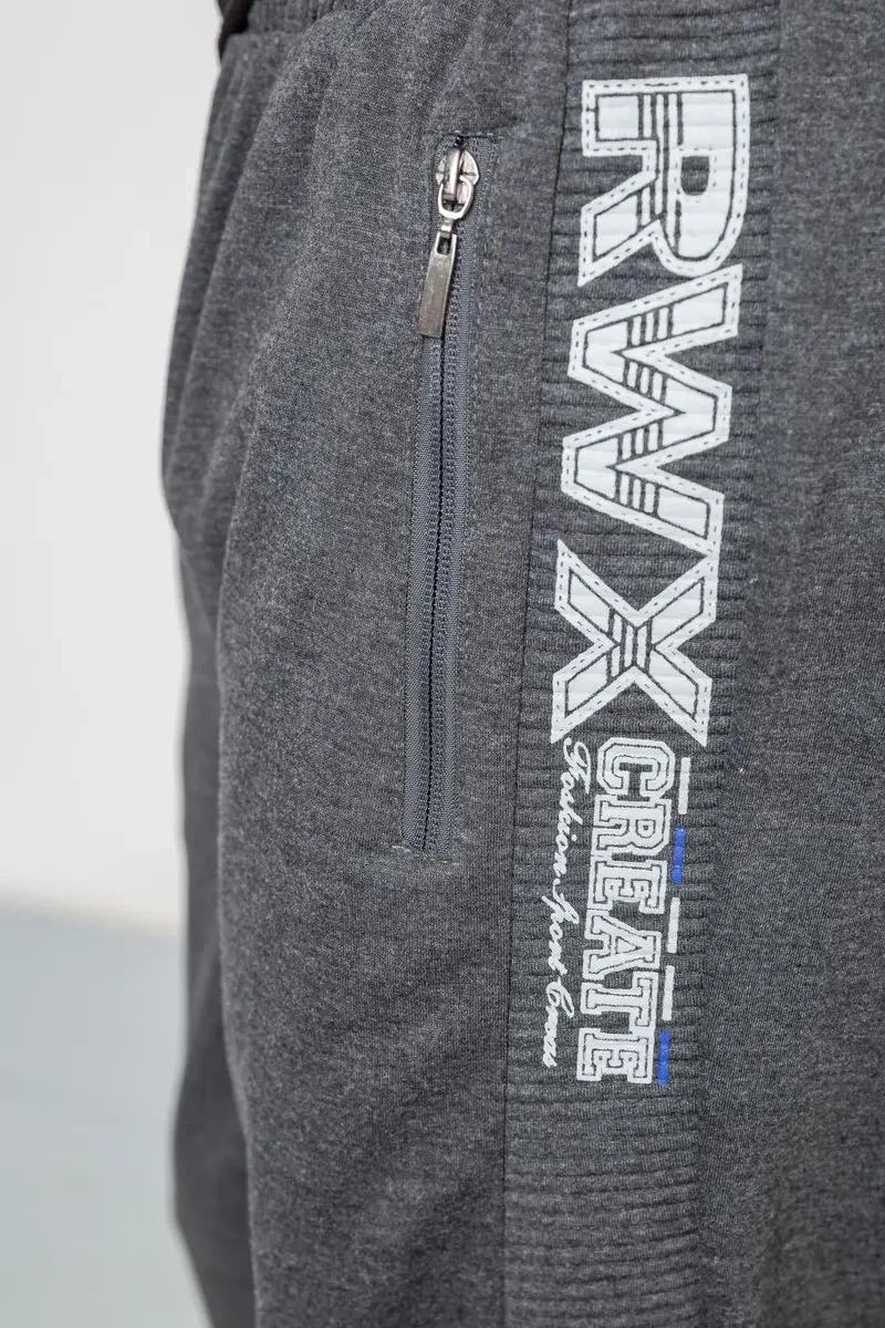 Спорт штани чоловічі, колір темно-сірий, 244R4932 5