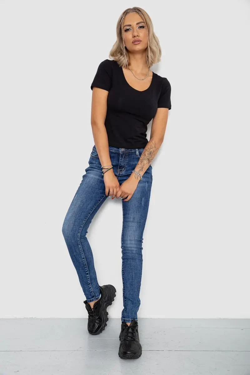 Джинси жіночі, колір синій, 250R5330 2