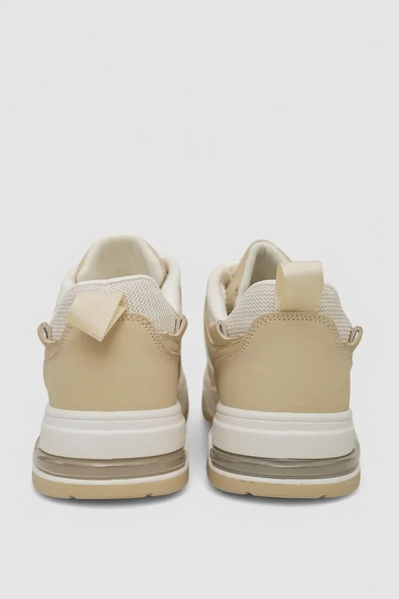 Кросівки чоловічі демісезонні, колір біло-бежевий, 243RHK108 4