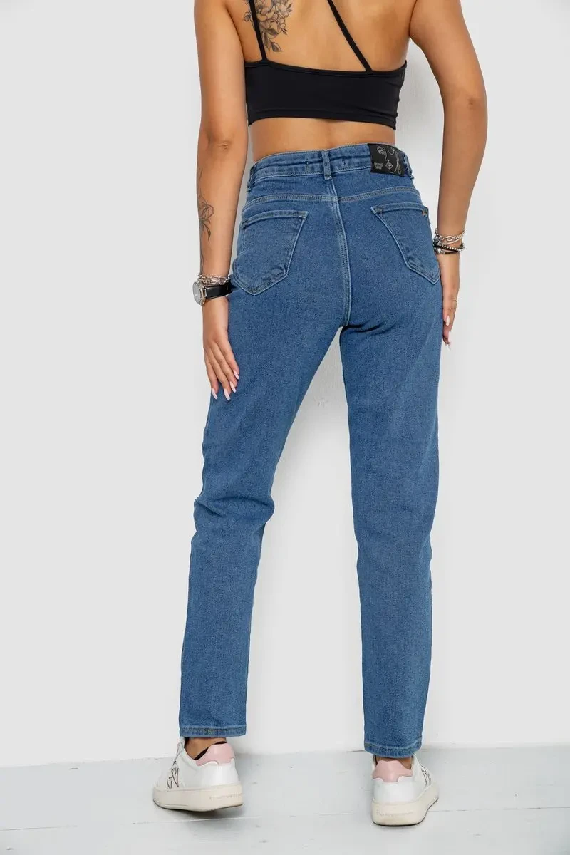 Джинси жіночі MOM, колір синій, 244R920 4