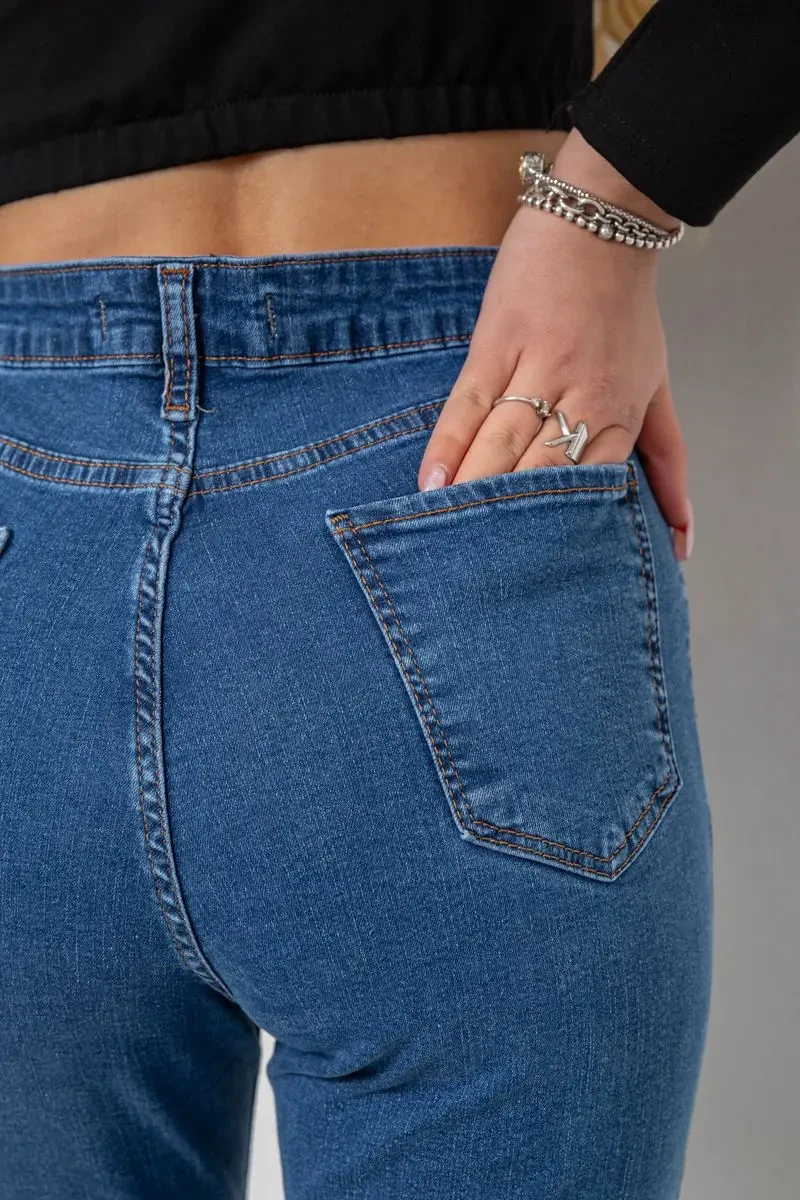 Джинси жіночі, колір синій, 244R23000 5