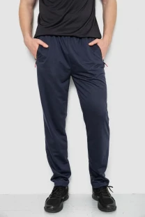 Спорт штани чоловічі, колір темно-синій, 244R41734