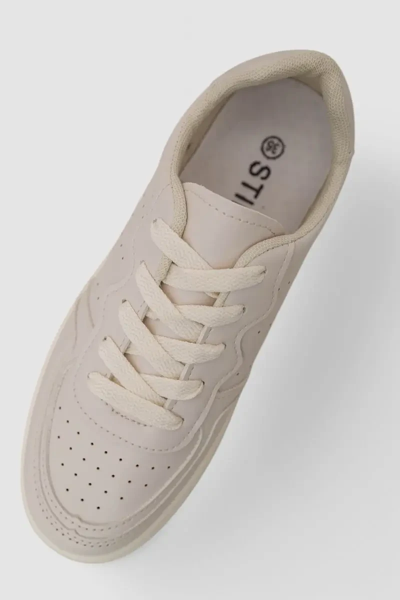 Кеди жіночі, колір бежевий, 248R97 2