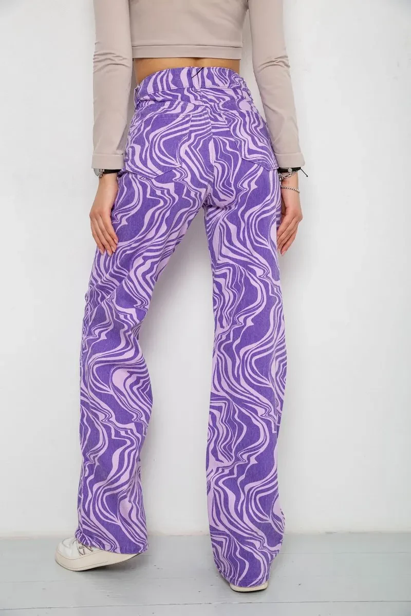 Джинси жіночі, колір бузковий, 250R1145 4