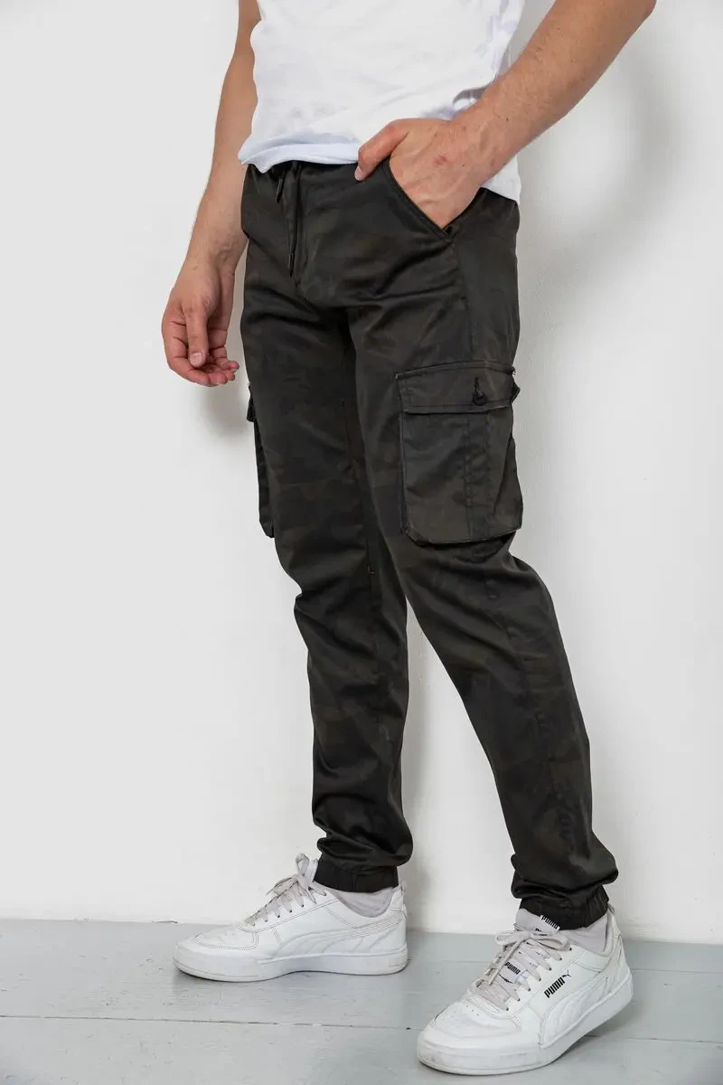 Штани чоловічі камуфляжні, колір хакі, 244RTL1064 3