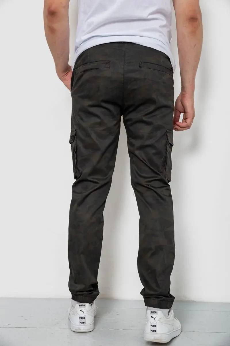 Штани чоловічі камуфляжні, колір хакі, 244RTL1064 4