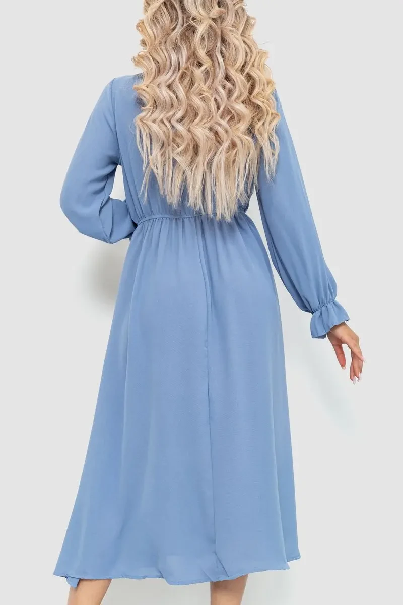 Ошатне плаття, колір джинс, 204R601 4