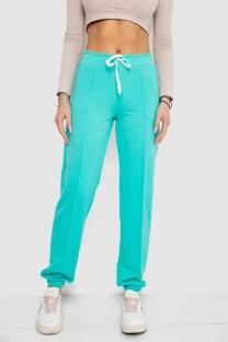 Спортивні штани жіночі, колір м'ятний, 247R4670-1