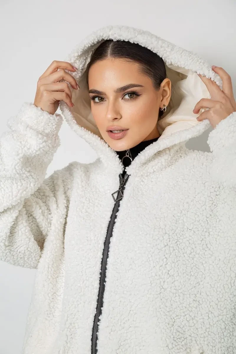 Кофта жіноча ошатна 186R622, колір молочний, 102R5265 5