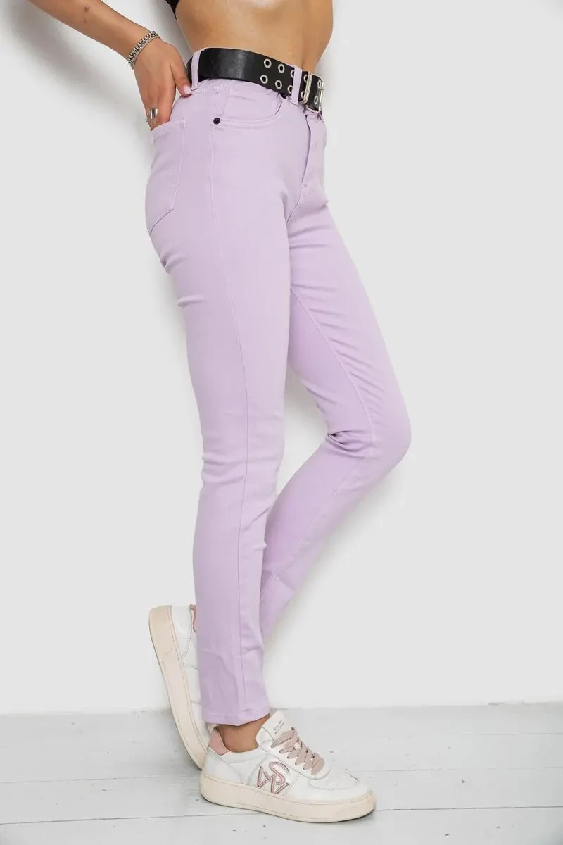 Джинси жіночі, колір бузковий, 182R00251 3