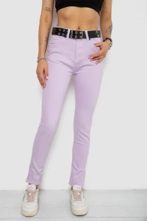 Джинси жіночі, колір бузковий, 182R00251