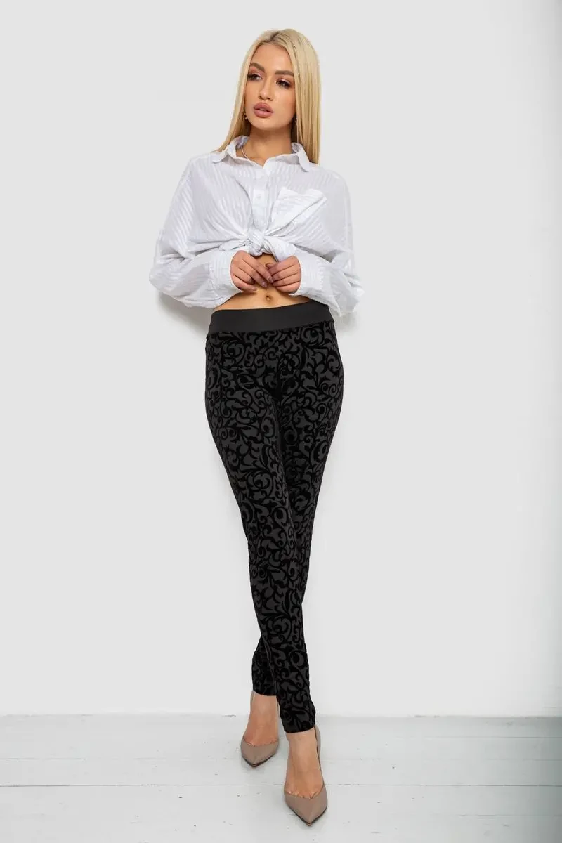 Лосини однотонні, колір чорний, 238R327-1 2