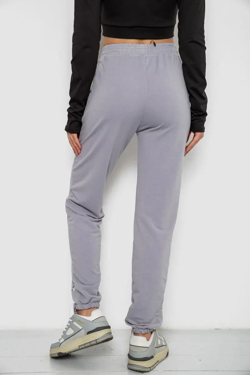 Спортивні штани жіночі, колір сірий, 238R57673 4
