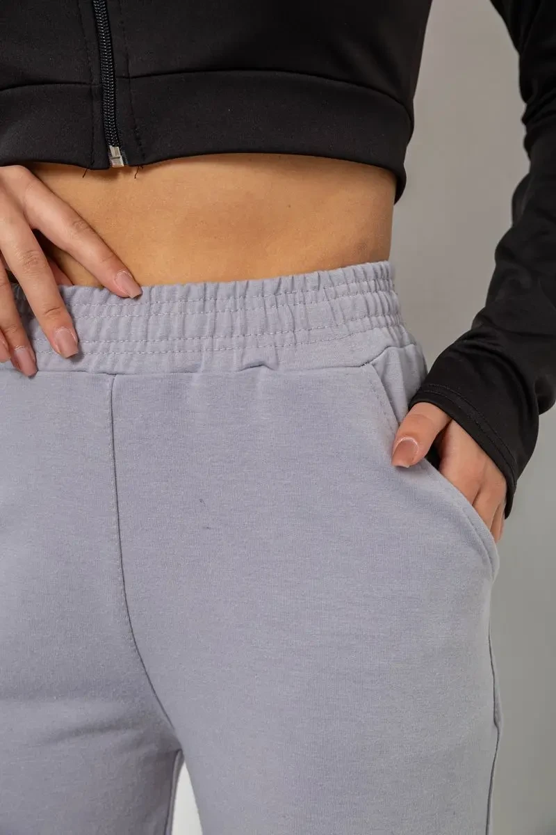 Спортивні штани жіночі, колір сірий, 238R57673 5