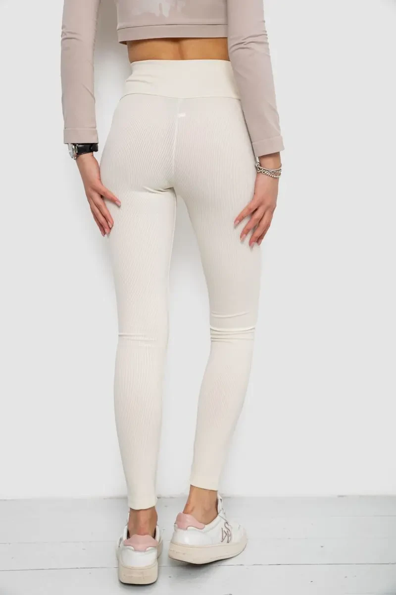 Лосини в рубчик, колір молочний, 238R58202 4