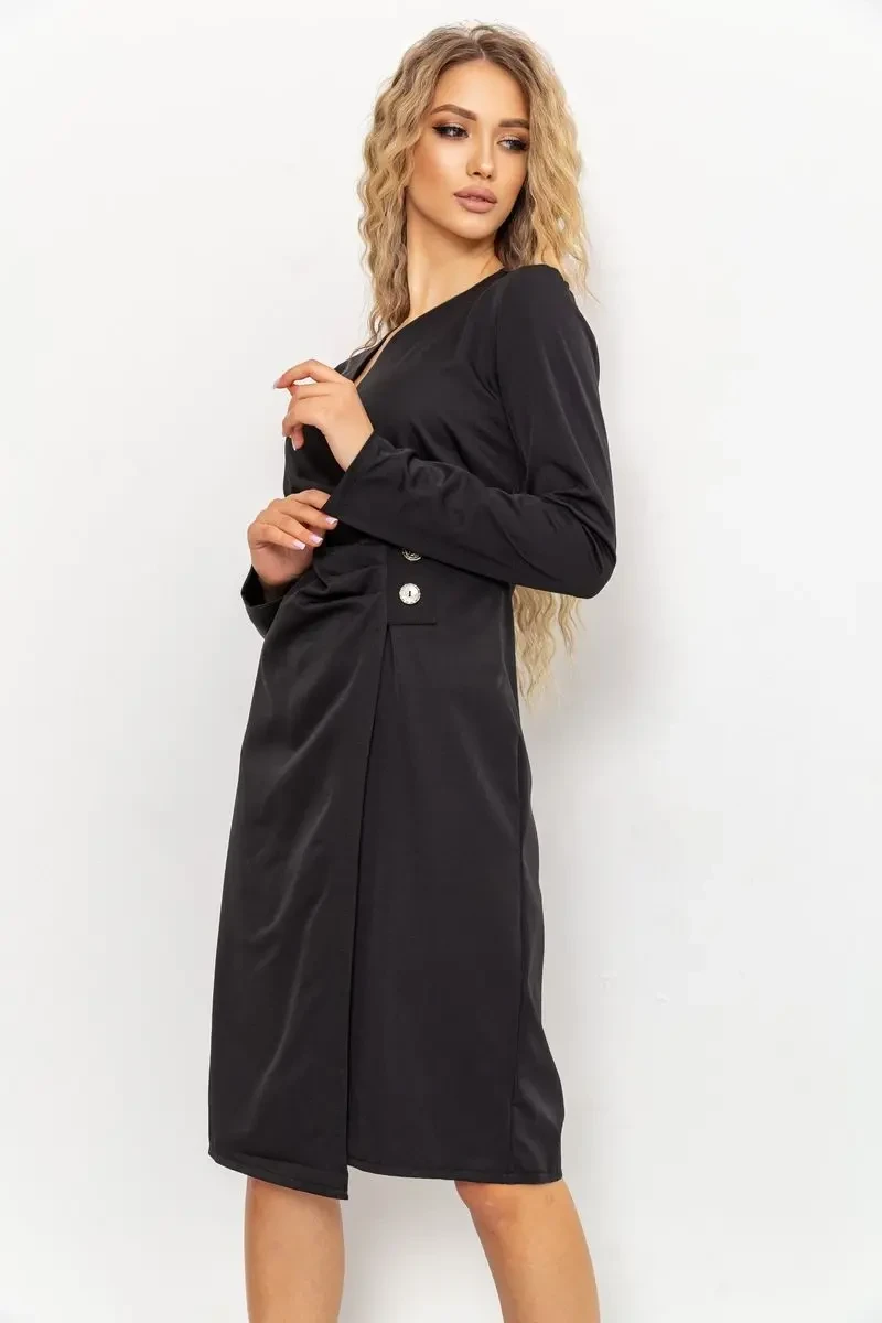 Сукня, колір чорний, 176R1050 4
