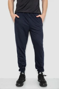 Спорт штани чоловічі, колір темно-синій, 244R41512