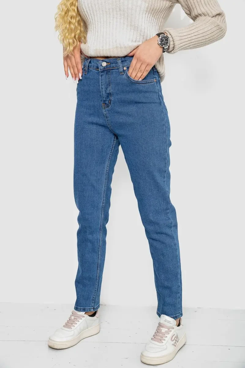 Джинси жіночі, колір темно-синій, 244R163-449 3