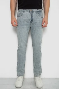 Джинси чоловічі прямі, колір сірий, 244R091220-1