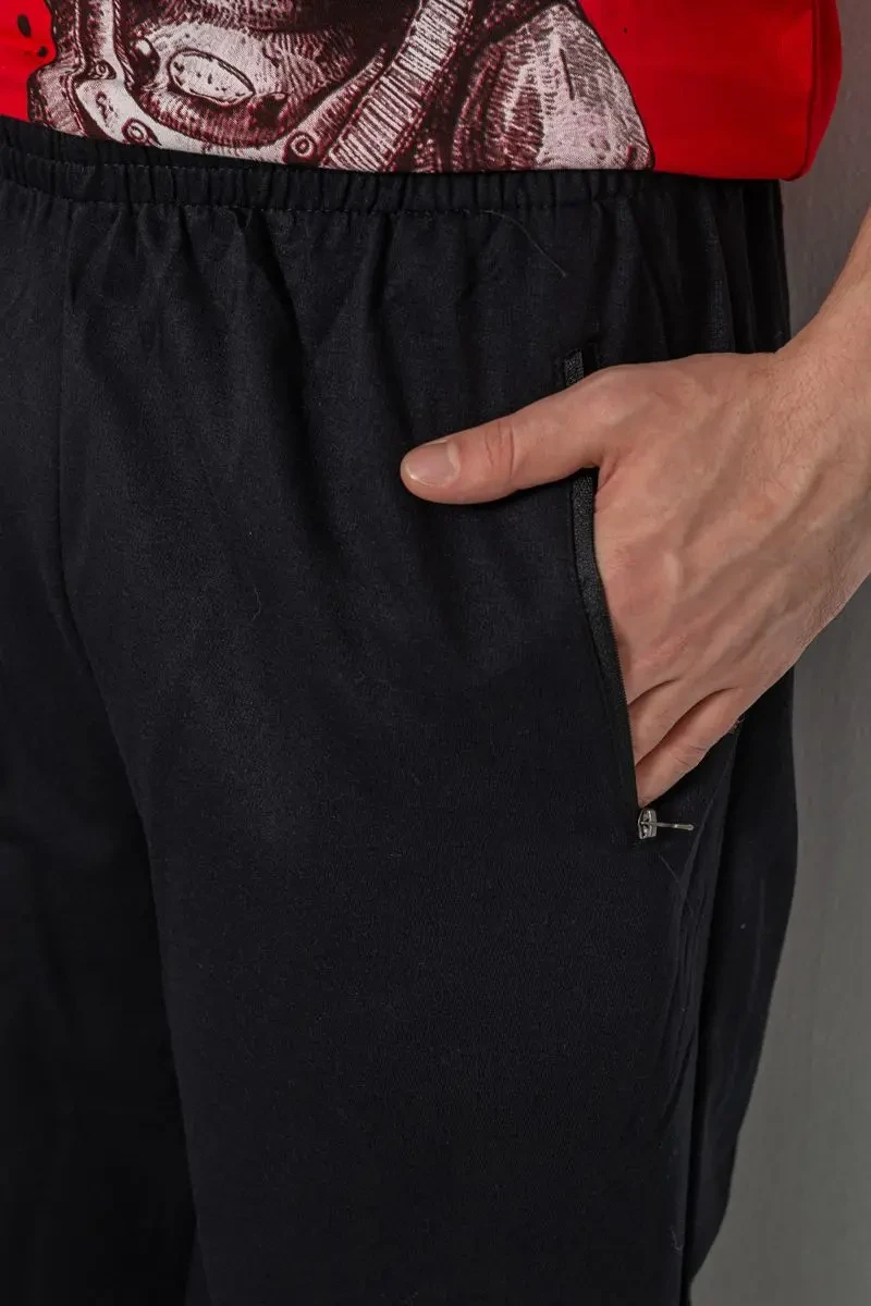 Спорт чоловічі штани, колір чорний, 244R41236 5