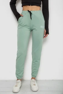 Спортивні штани жіночі, колір оливковий, 238R5052-1