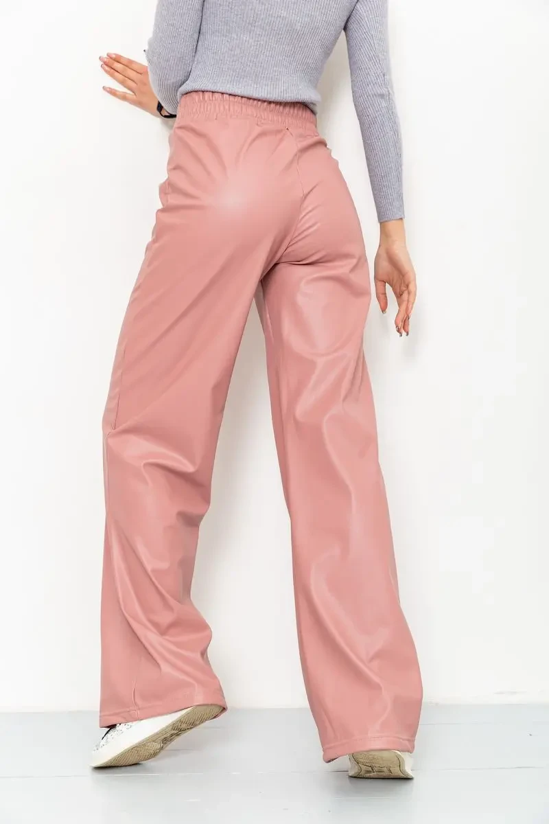 Лосіни жіночі на флісі, колір пудровий, 164R82 4