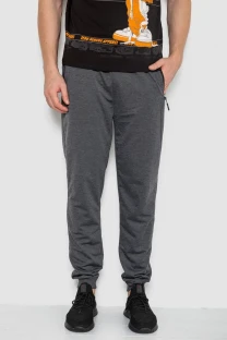 Спорт чоловічі штани, колір темно-сірий, 244R41285