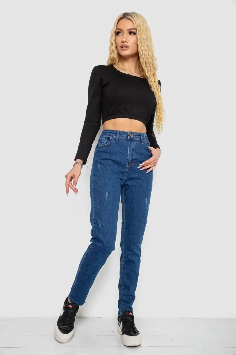 Джинси жіночі, колір синій, 244R22000 2