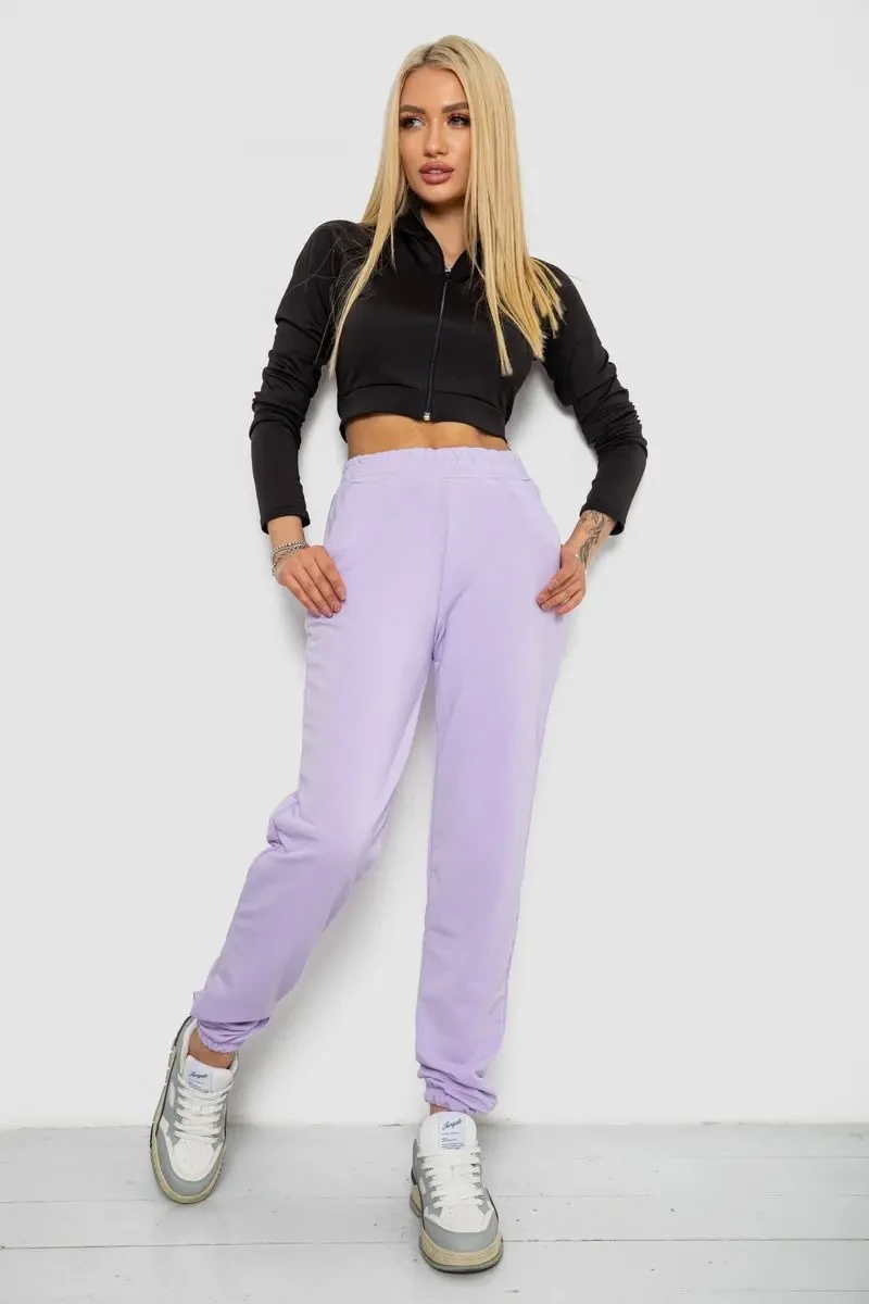 Спортивні штани жіночі, колір бузковий, 238R325 2