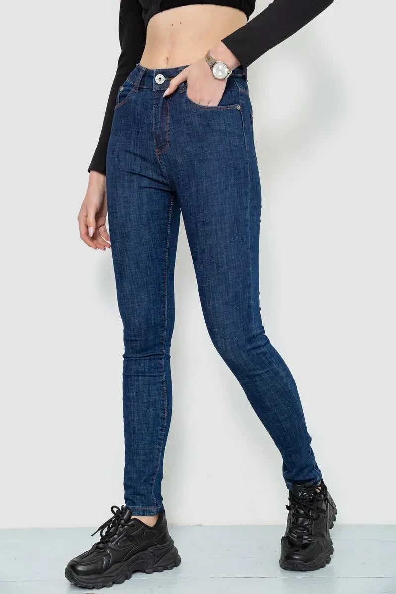 Джинси жіночі, колір синій, 244R178-2 3