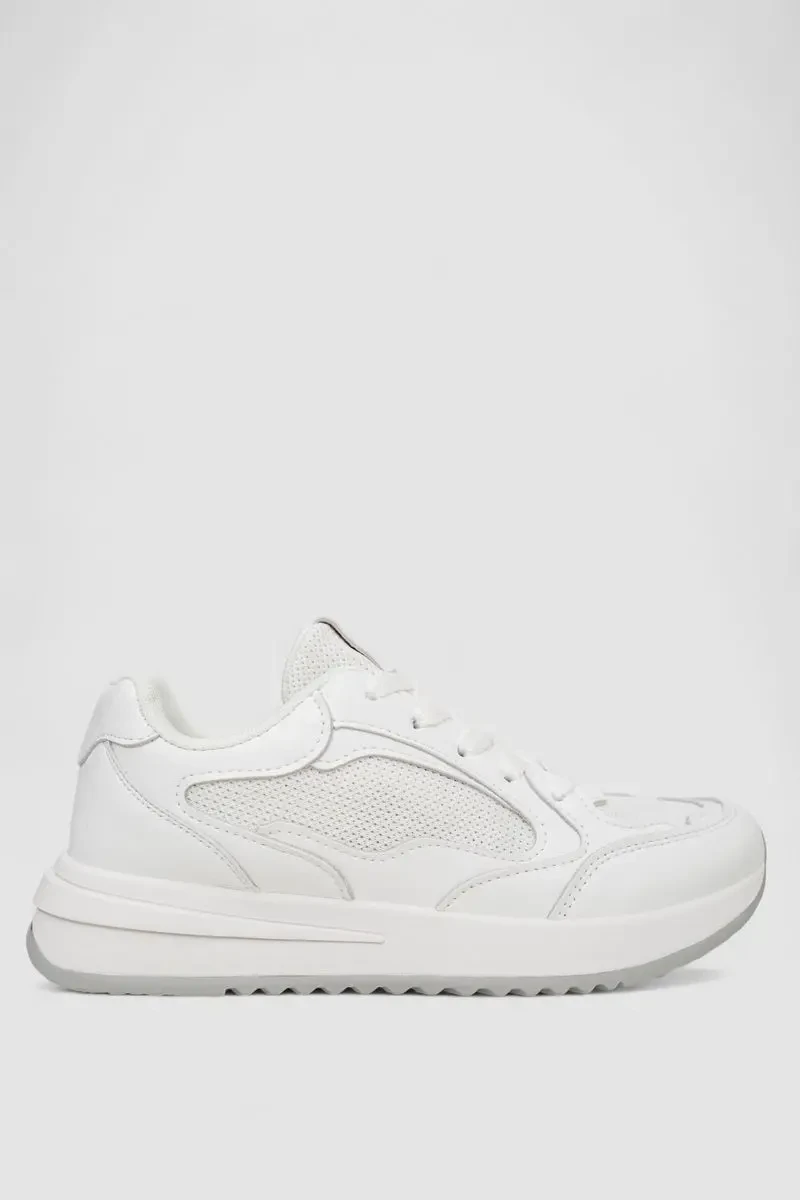 Кросівки жіночі, колір біло-сірий, 248RG30-7A