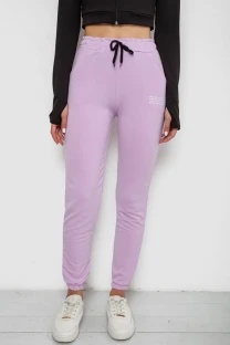 Спортивні штани жіночі, колір бузковий, 238R5052-1