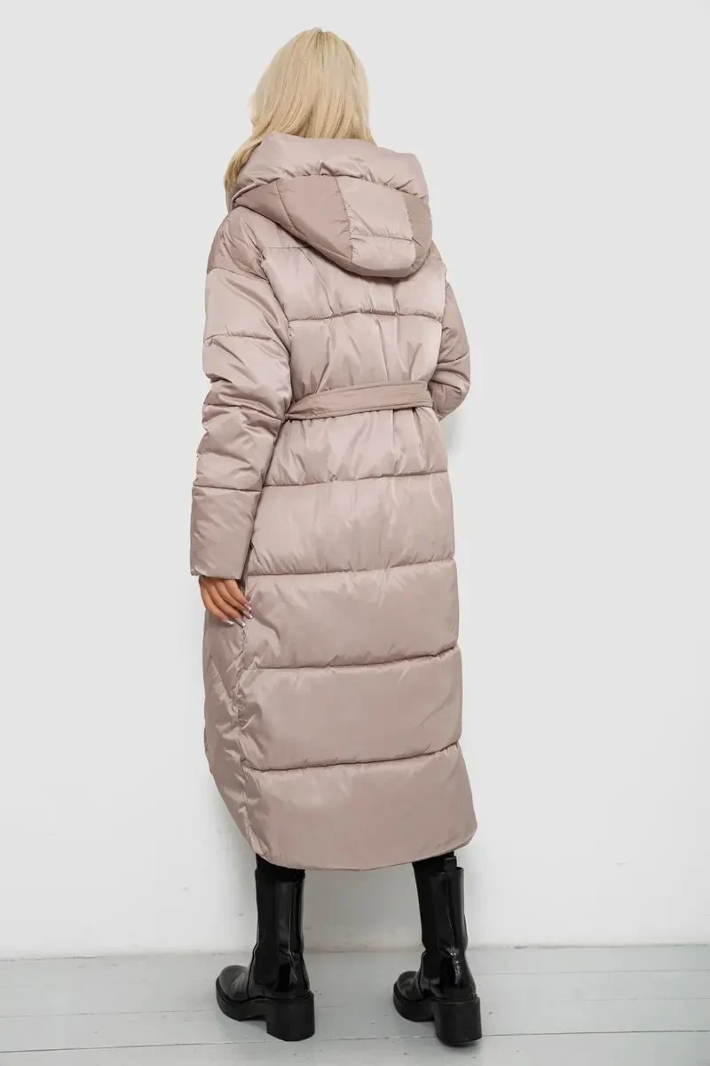 Куртка жіноча зимова, колір бежевий, 244R5618 4