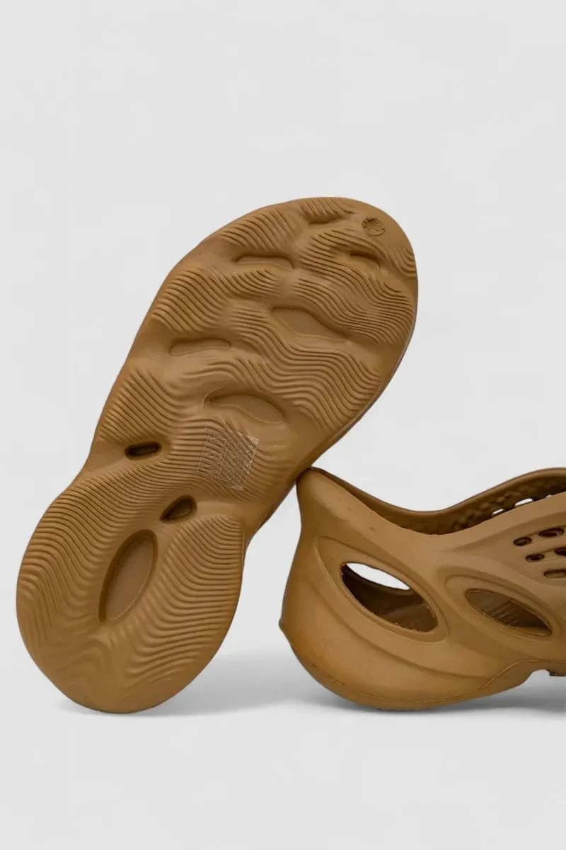 Крокси чоловічі із закритим задником, колір коричневий, 248RCX303 5