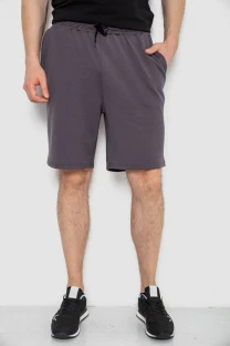 Шорти чоловічі, колір темно-сірий, 119R236