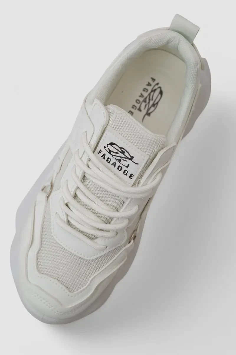 Кросівки чоловічі демісезонні, колір білий, 243RHK05 2