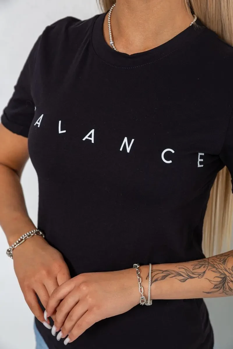 Футболка жіноча з принтом, колір чорний, 238R57400 5