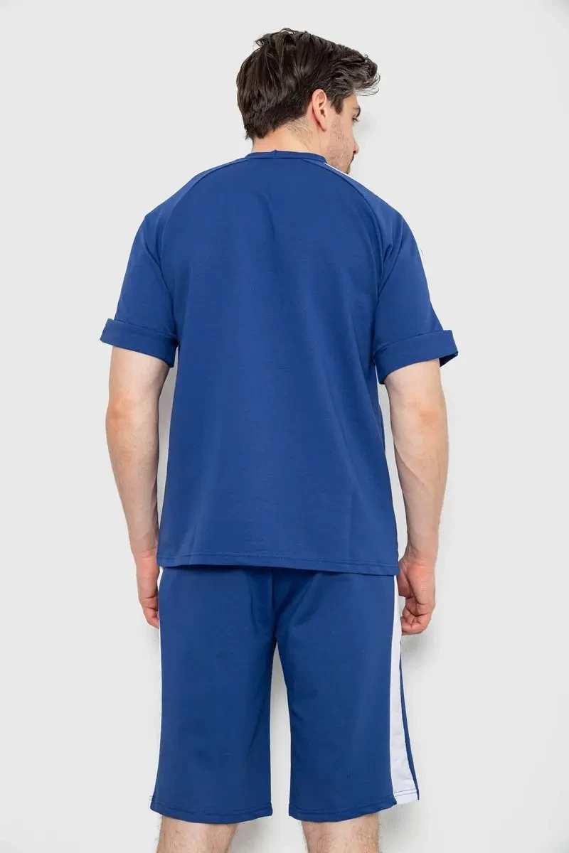 Костюм чоловічий повсякденний, колір синій, 238R1570-1 4