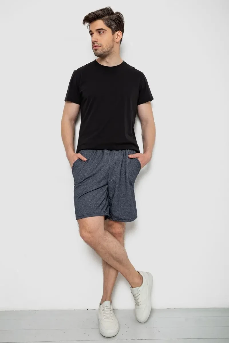 Шорти чоловічі, колір синьо-сірий, 238R58705-1 2