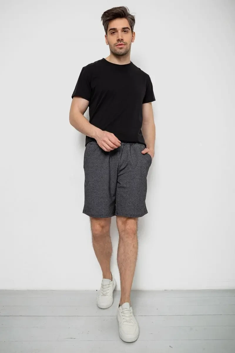 Шорти чоловічі, колір темно-сірий, 238R58705-1 2