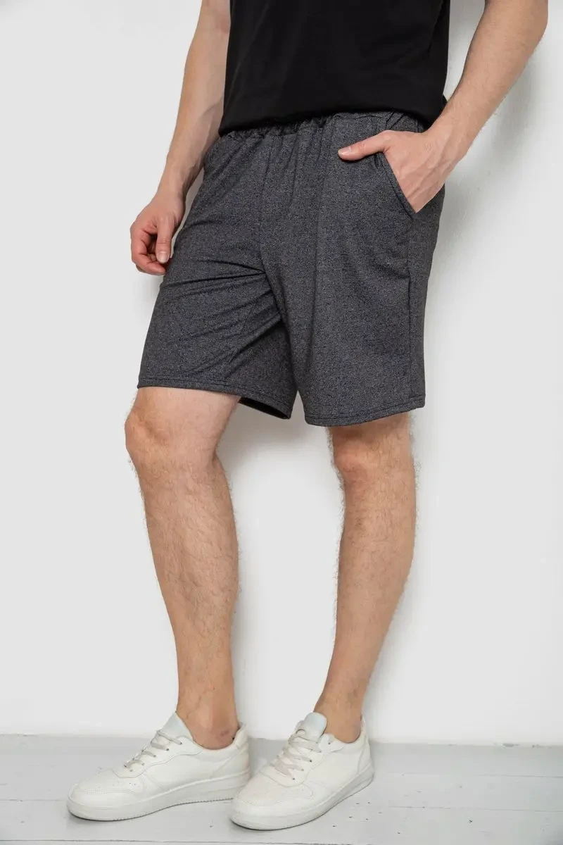 Шорти чоловічі, колір темно-сірий, 238R58705-1 3