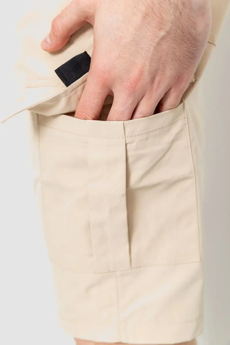 Шорти чоловічі, колір світло-бежевий, 214RBC113 5